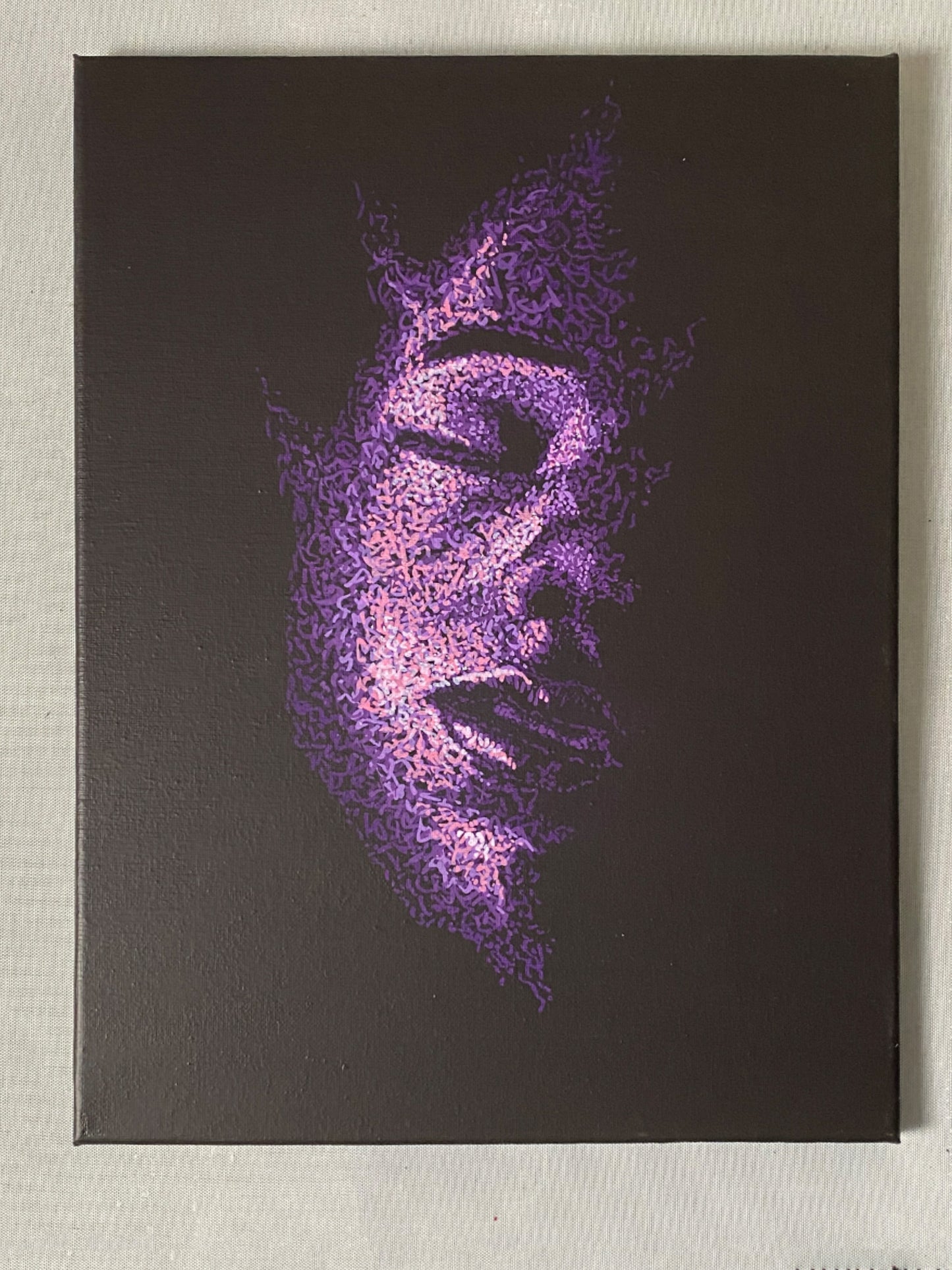 Unraveled 6 - 12x16" - Acrylic on Canvas