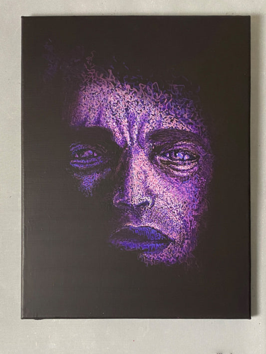 Unraveled 7 - 12x16" - Acrylic on Canvas