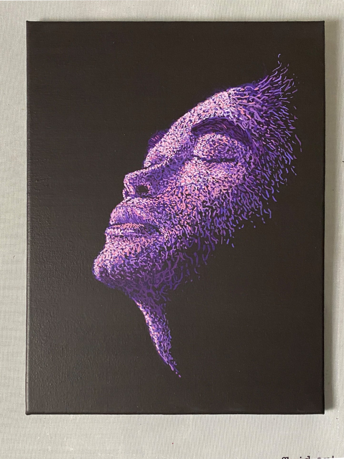 Unraveled 8 - 12x16" - Acrylic on Canvas