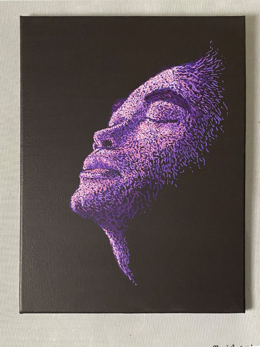 Unraveled 8 - 12x16" - Acrylic on Canvas