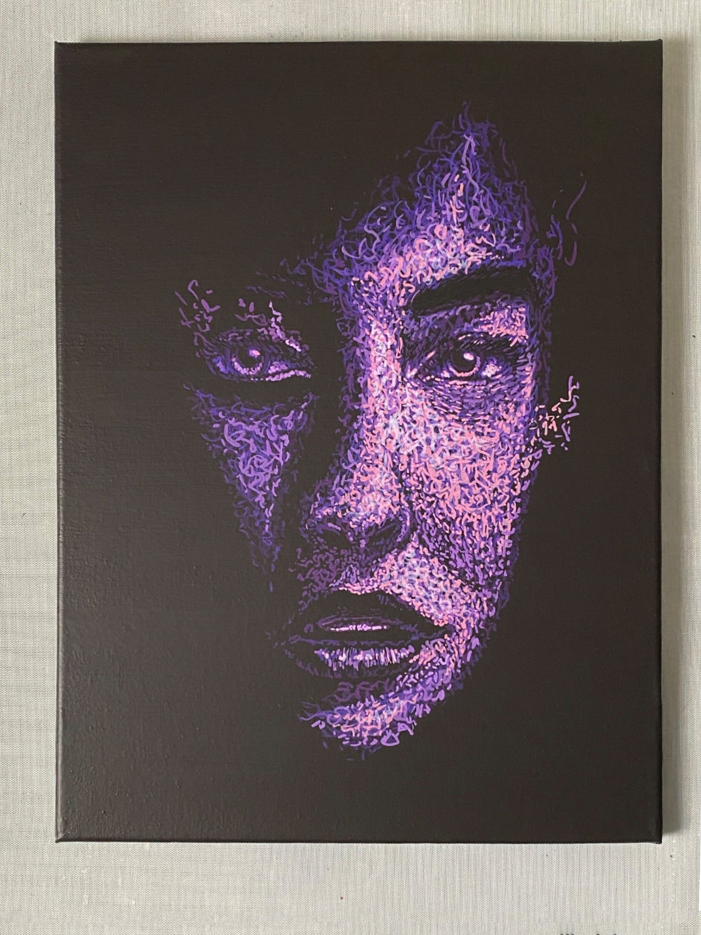 Unraveled 9 - 12x16" - Acrylic on Canvas