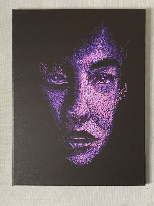 Unraveled 9 - 12x16" - Acrylic on Canvas